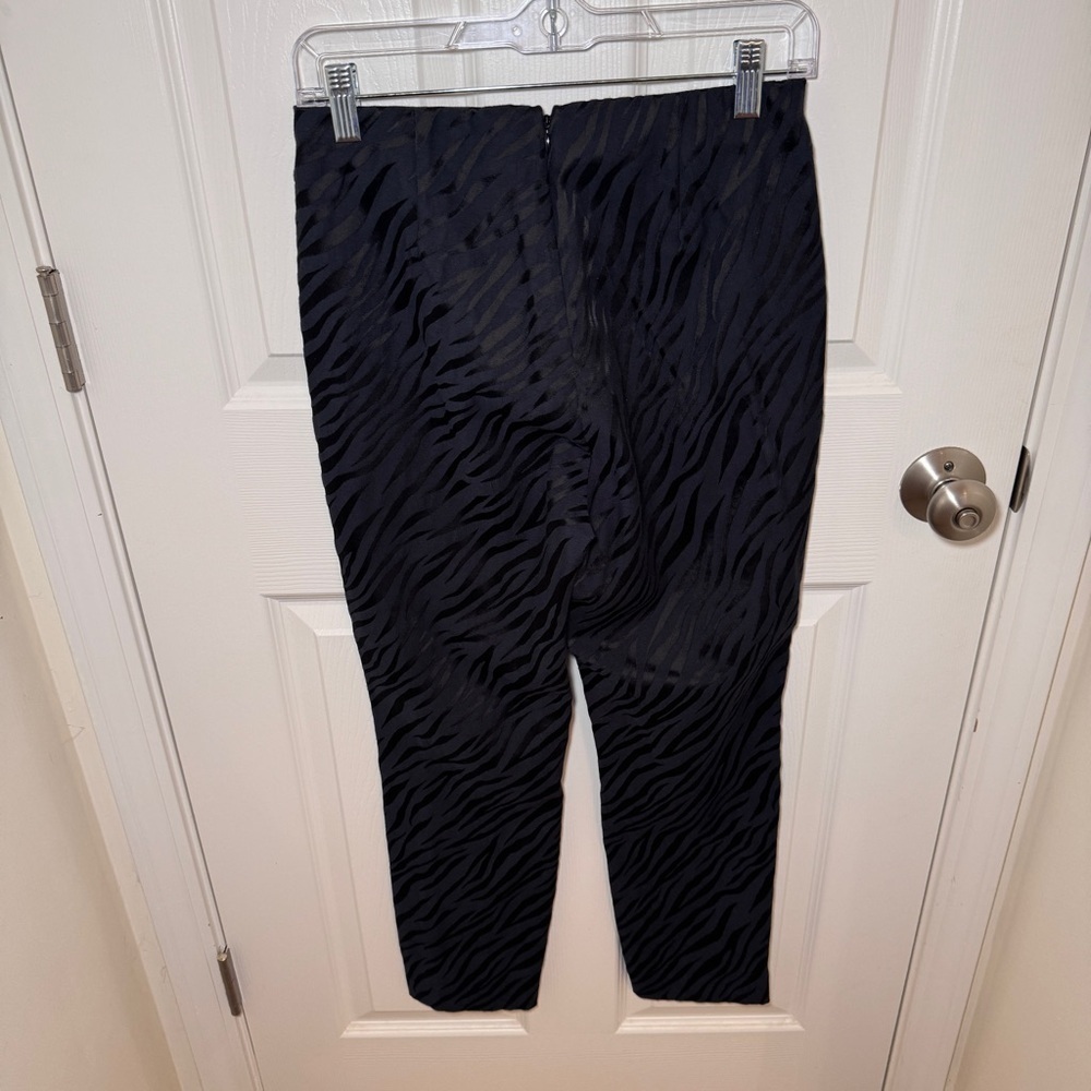 Rag & Bone Zebra Print High Rise Pull On Straight… - image 6